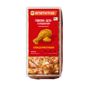 Гомілки Делі "Апетитна" зі спецією карі, ~1,3 кг, охолоджені