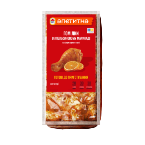 Гомілки курячі "Наша Ряба Апетитна" в апельсиновому маринаді охолоджені, ~1,3 кг