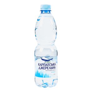 Вода мінеральна "Карпатська Джерельна" негазована, 0,5 л