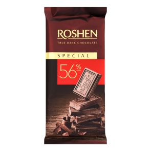 Шоколад чорний "Roshen"  Special 56%, 85 г