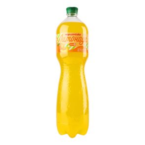 Напій соковмісний "Моршинська" Лимонада зі смаком апельсина та персика, безалкогольний, 1,5 л, середньогазований