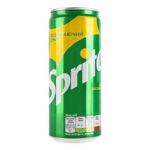 Напій безалкогольний "Sprite", 0,33 л, сильногазований