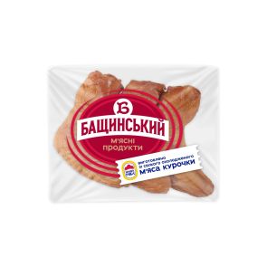 Крила курячі "Бащинський" Апетитні варено-копчені, ~300 г