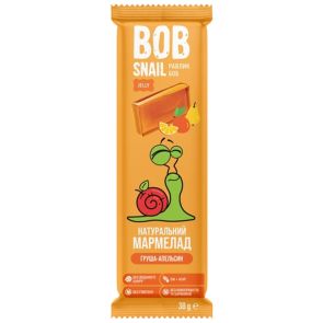 Мармелад "Bob Snail" фруктовий Груша-Апельсин, 38 г