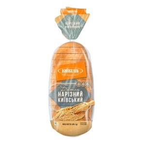 Батон "Київхліб" Київський, нарізаний, 450 г