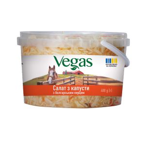 Салат з капустою та болгарським перцем "VEGAS", 400 г