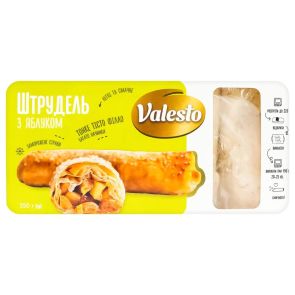 Штрудель з яблуком "Valesto" заморожений, 350 г