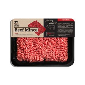 Фарш яловичий "Skott Smeat" посічений охолоджений,  500 г