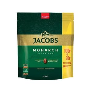 Кава натуральна "Jacobs Monarch" розчинна, 120 г, сублімована