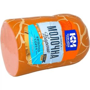 Ковбаса "Київський МК" Молочна варена, вищий ґатунок