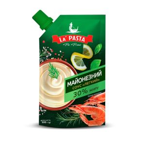 Соус майонезний "La Pasta" Легкий 30%, 500 г