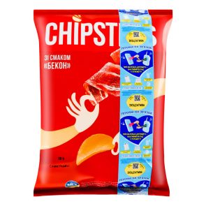 Чипси картопляні "Chipster's" Бекон, 130 г