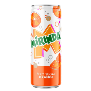 Напій безалкогольний "Mirinda" Orange Zero, 0,33 л