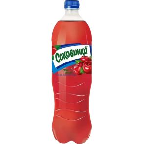 Напій безалкогольний "Соковинка" Вишня, 1 л