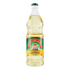 Олія соняшникова "Королівський смак" рафінована, 810 г