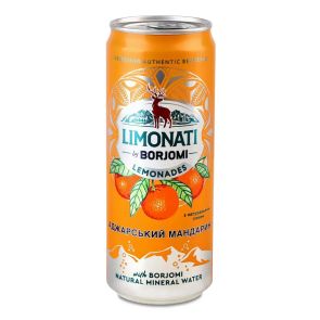 Напій безалкогольний "Borjomi" Limonati Аджарський мандарин, 0,33 л