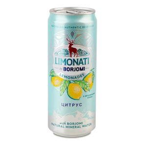 Напій безалкогольний "Borjomi" Limonati Цитрус, 0,33 л