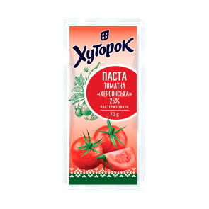 Паста томатна "Хуторок" 25%, 70 г