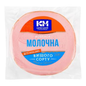 Ковбаса варена "Київський МК" Молочна, вищий ґатунок