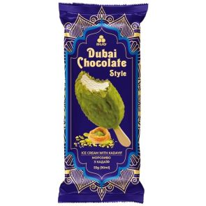 Морозиво ескімо "Рудь" Dubai Chocolate Style, 55 г
