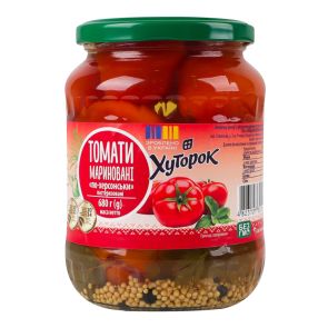 Томати мариновані "Хуторок" По-херсонськи, 680 г
