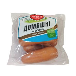 Сардельки "Київські Ковбаси" Домашні, вищий ґатунок