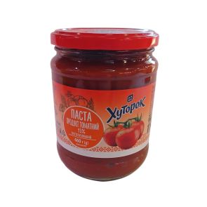 Паста продукт томатний "Хуторок" 15 %, 460 г