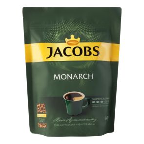 Кава розчинна "Jacobs" Monarch натуральна 60 г, сублімована