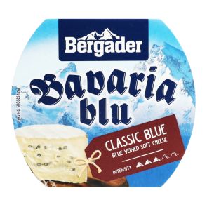 Сир м'який "Bergader" Bavaria blu 70%, 150 г