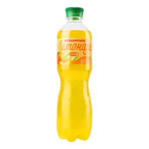 Напій соковмісний "Моршинська" Лимонада зі смаком апельсина та персика, безалкогольний, 0,5 л, середньогазований