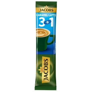 Напій кавовий "Jacobs" 3 в 1 Латте Карамель, 12,3 г