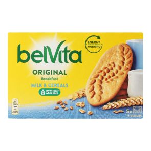 Печиво "BelVita" Milk&Cereals мультизлакове, 225 г