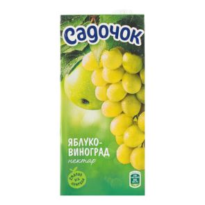 Нектар "Садочок" яблучно-виноградний, 0,95 л
