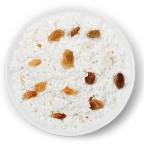 Сирний продукт "Опішнянка" з родзинками, 18%