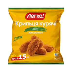 Крильця курячі "Легко" Crispy заморожені, 400 г