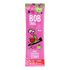 Цукерки натуральні "Bob Snail" яблуко-малина, 14 г