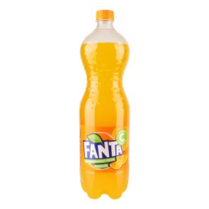 Напій Fanta з апельсиновим соком безалкогольний, 1,25 л, сильногазований