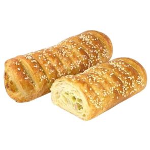 Бурекас "Хлібпром" з сиром, беконом та шпинатом, 120 г
