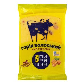 Сир твердий "Пирятин" Горіх волоський 50%, 160 г