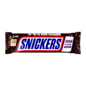 Батончик шоколадний "Snickers", 50 г