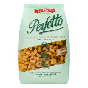Макаронні вироби "La Pasta" Perfetto Stortelli №929 трубчасті, 400 г