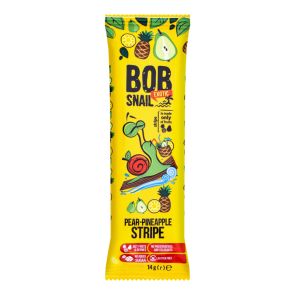 Цукерки натуральні "Bob Snail" груша-ананас, 14 г