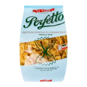 Макаронні вироби "La Pasta" Perfetto Farfalle №58 бантики, 400 г