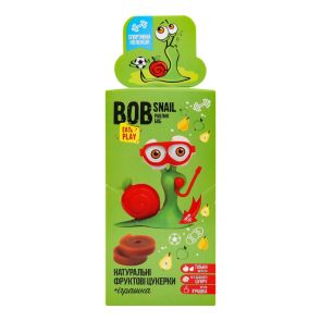 Набір цукерок "Bob Snail" яблуко-груша та іграшка, 20 г