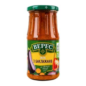 Ікра "Верес" з баклажанів Екстра, 435 г