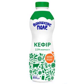 Кефір "Волошкове поле" 2,5%, 850 г