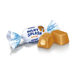 Цукерки вершкові "Roshen" з молочною начинкою Milky Splash