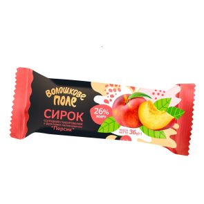 Сирок глазурований "Волошкове поле" Персик 26%, 36 г