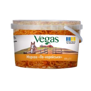 Морква по-корейськи "VEGAS", 400 г