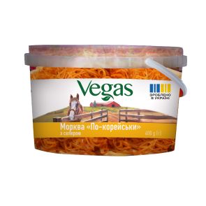 Морква По-корейськи з селерою "VEGAS", 400 г